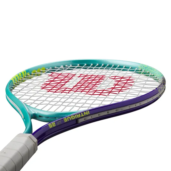 Ракетка б/т дет. Wilson Intrigue Jr 25, WR180310U, для детей 9-10лет, алюминий,со струн., бирюз-фиол за 5&nbsp;271.70 ₽ в Кургане