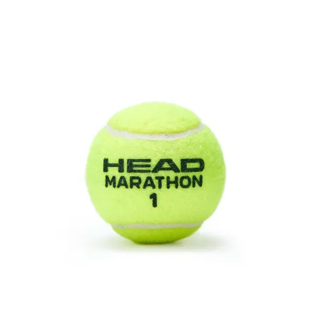 Мяч теннисный HEAD Marathon 3B, 578183, крафт. упак.3шт, без давления, фетр, нат.резина,желтый за 1&nbsp;055.70 ₽ купить в Кургане