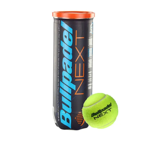 Мяч для падела BULLPADEL Next, 471961, уп.3 шт, FIP Approved, войлок, каучук,желтый за 1&nbsp;207 ₽ в Кургане
