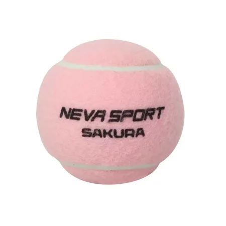 Мяч для падела NS Sakura, UAA2, уп.3 шт, сукно, нат.резина, розовый за 824.50 ₽ купить в Кургане