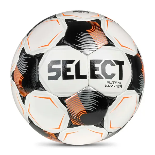 Мяч футзал. SELECT Futsal Master V26, 1043471004, р.4, Basic, 32п, ПУ, руч.сш, бело-черно-оранж за 7&nbsp;539.50 ₽ в Кургане