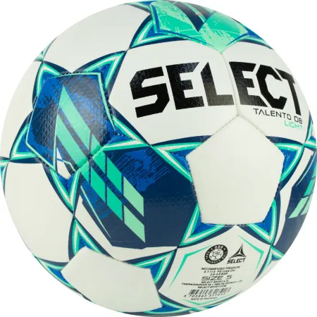 Мяч футб. SELECT Talento DB Light V23, 0775860004, р.5, 32п, ПУ, гибрид.сш, бело-зеленый за 5&nbsp;531.80 ₽ купить в Кургане