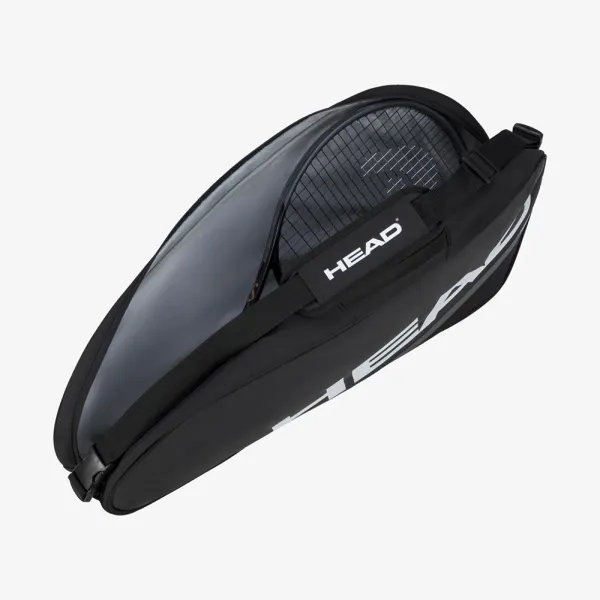 Сумка-чехол HEAD TOUR Racquet Bag S, 260644-BKWH, с карманом для 3 тен.ракеток, черно-белый за 6&nbsp;723.50 ₽ в Кургане