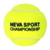 Мяч теннисный NS Championship 3B, 124001, уп.3шт, сукно, нат.резина, желтый за 646 ₽ купить в Кургане