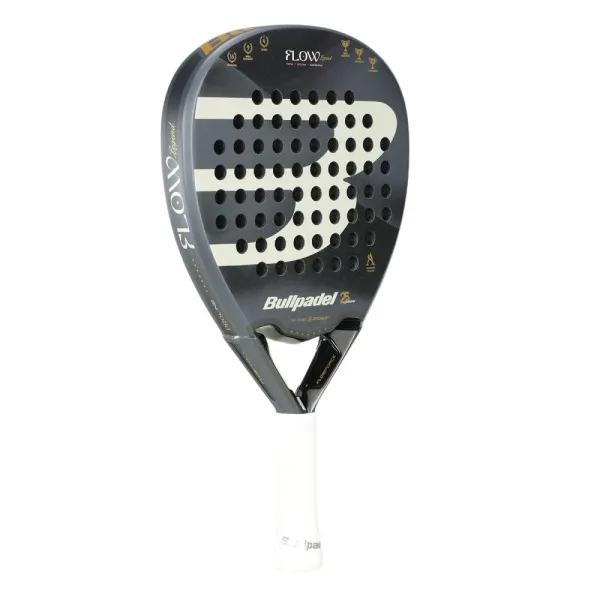 Ракетка для падела BULLPADEL Flow Legend, 494405, для профессионалов, стекловолокно,черно-белый за 31&nbsp;307.20 ₽ в Кургане