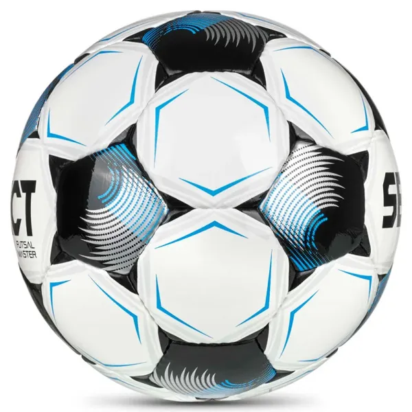 Мяч футзал. SELECT Futsal Master V26, 1043471003, р.4, Basic,32п, гл.ПУ, руч.сш,бело-сине-черный за 7&nbsp;031.20 ₽ в Кургане
