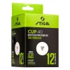 Мяч для наст. тенниса Stiga Cup ABS, 1110-2510-12, диам.40+мм, пластик, упак. 12 шт, белый за 1&nbsp;774.80 ₽ купить в Кургане