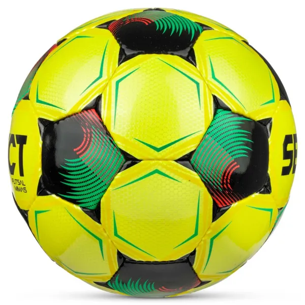 Мяч футзал. SELECT Futsal Mimas V26, 1053471007, р.4,FIFA Basic, 32п, ПУ, руч.сш, желто-зелено-черн. за 6&nbsp;113.20 ₽ в Кургане