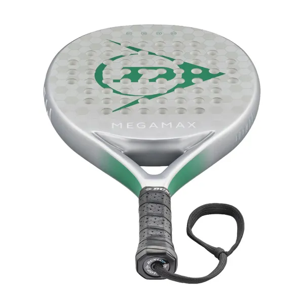 Ракетка для падела Dunlop Megamax Silver, 10370741, для начинающих, графит, серебристый за 11&nbsp;740.20 ₽ в Кургане