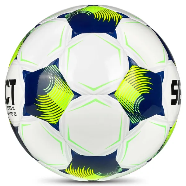 Мяч футзал. SELECT Futsal Talento 13 V26, 1062471015, р.3, 32п, ТПУ, гибр.сш, бело-сине-желтый за 4&nbsp;355.40 ₽ в Кургане