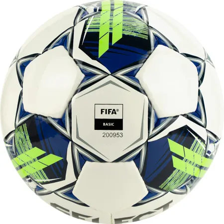 Мяч футзал. SELECT Futsal Master Shiny V22, 1043460004, р.4, Basic,32п, гл.ПУ, руч.сш,бел-син-зел за 7&nbsp;539.50 ₽ купить в Кургане