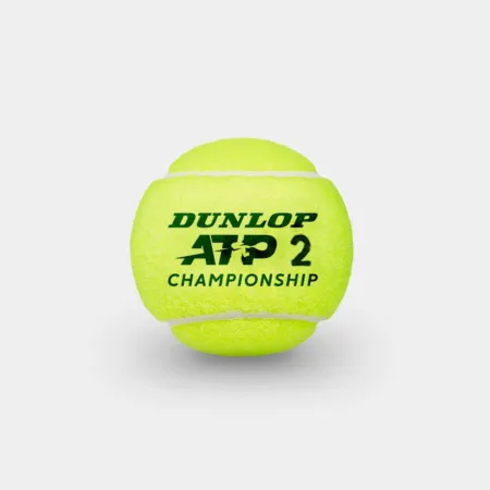 Мяч теннисный Dunlop ATP Championship 3B, 601626, уп.3ш, одобр. ITF, нат.резина,фетр. за 943.50 ₽ купить в Кургане