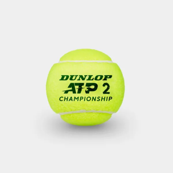 Мяч теннисный Dunlop ATP Championship 3B, 601626, уп.3ш, одобр. ITF, нат.резина,фетр. за 943.50 ₽ в Кургане