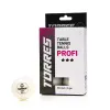 Мяч для наст. тенниса TORRES Profi 3*, TT23012, диам. 40+мм, упак. 6 шт, белый за 338.30 ₽ купить в Кургане