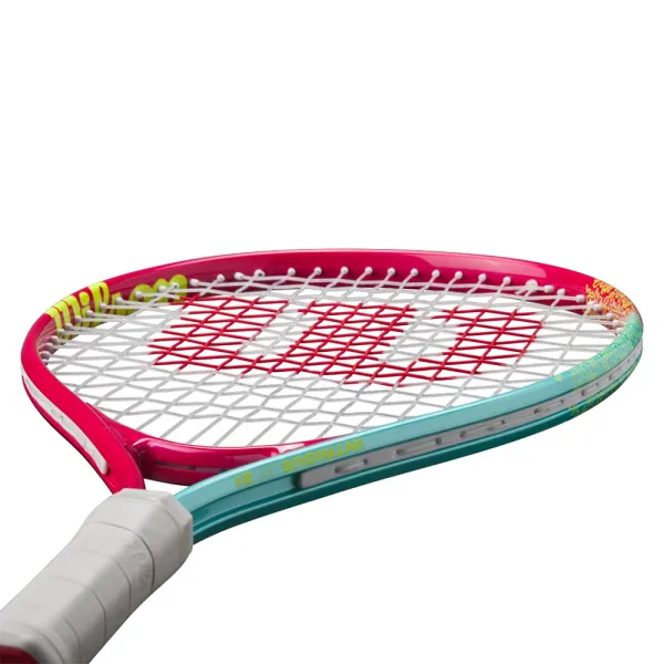 Ракетка б/т дет. Wilson Intrigue Jr 21, WR180510U, для дет.5-6лет, алюминий,со струн.,розово-бирюзов за 5&nbsp;271.70 ₽ в Кургане