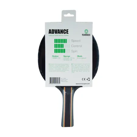 Ракетка для н/т TORRES Advance, TT0004, для любителей, накладка 1,8 мм, конич. ручка за 1&nbsp;181.50 ₽ купить в Кургане