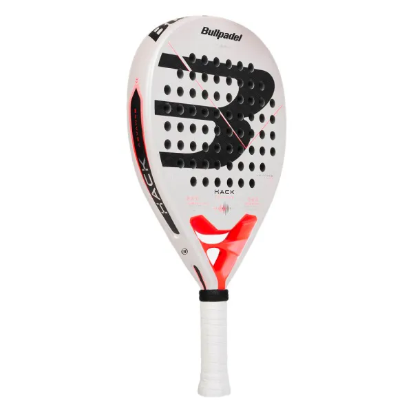 Ракетка для падела BULLPADEL Hack Advance, 494415, для проф. и любит, карбон, бело-черно-оранжевый за 18&nbsp;664.30 ₽ в Кургане