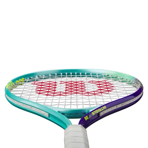 Ракетка б/т дет. Wilson Intrigue Jr 25, WR180310U, для детей 9-10лет, алюминий,со струн., бирюз-фиол за 5&nbsp;271.70 ₽ в Кургане