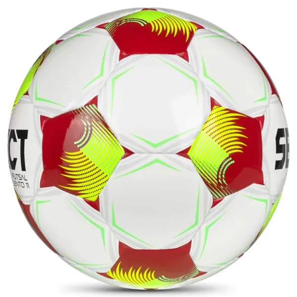Мяч футзал. SELECT Futsal Talento 11 V26, 1061471014, р.3(Jr),  32п, ТПУ, маш.сш, бело-желто-красный за 4&nbsp;355.40 ₽ в Кургане
