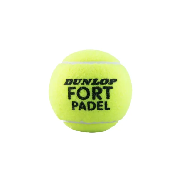 Мяч для падела Dunlop Fort Padel, 601555, уп.3 шт, FIP, сукно, нат.резина,желтый за 1&nbsp;135.60 ₽ в Кургане