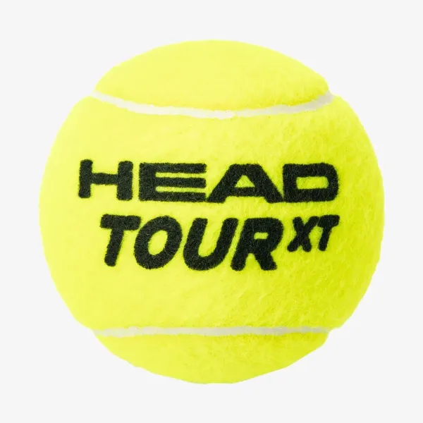 Мяч теннисный HEAD Tour XT 4B, 570824, уп.4 шт,одобр.ITF,сукно,нат.резина,желтый за 1&nbsp;489.20 ₽ в Кургане