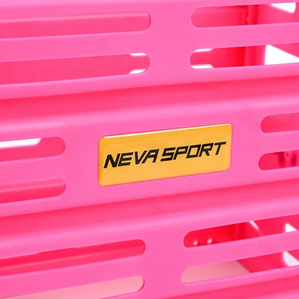 Корзина для теннисных мячей NEVA SPORT, UEA1_P, на 75 мячей, пластик, розовый за 5&nbsp;778.30 ₽ в Кургане