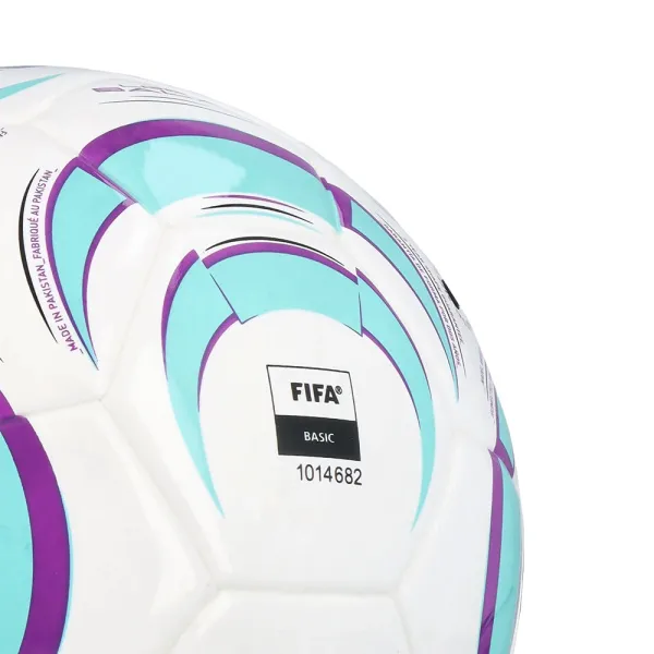 Мяч футзал. ADIDAS Tiro League Sala JW1526, р.4, FIFA Basic, 32 пан, ТПУ, термосш., бело-бирюз-фиол за 4&nbsp;833.10 ₽ в Кургане