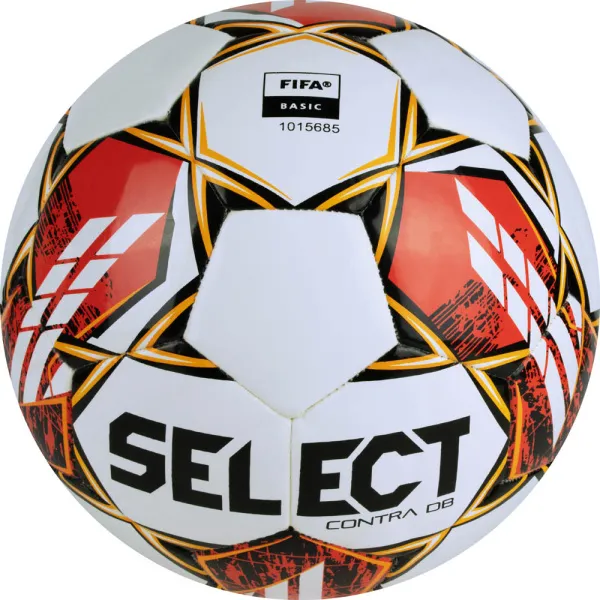 Мяч футб. SELECT Contra DB V23, 0854160300, р.4, FIFA Basic, 32 пан, ПУ, гибрид.сш, бел-чер-красн за 4&nbsp;455.70 ₽ в Кургане
