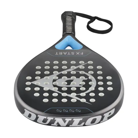 Ракетка для падела Dunlop FX Start, 10370737, для начинающих, гибрид, графит, черно-синий за 13&nbsp;175 ₽ купить в Кургане