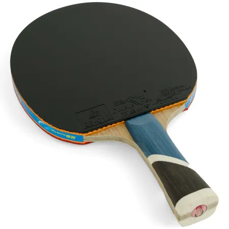 Ракетка для н/т DOUBLE FISH 5A+C, для продвин, ITTF Appr, накл. 2,1 мм, конич. ручка+ 2 мяча V40+мм за 2&nbsp;779.50 ₽ купить в Кургане