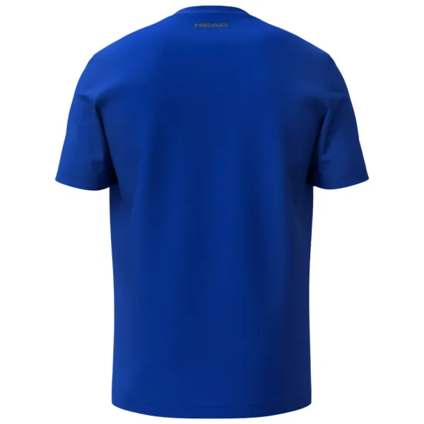 СЦ*Футболка мужская HEAD Club Original T-Shirt M 811855-Ro-S, р.S, хлопок,полиэстер,эластан, синий за 2&nbsp;888.30 ₽ в Кургане