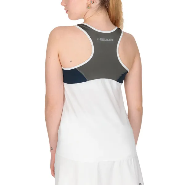 СЦ*Майка жен. HEAD Club 22 Tank Top W 814461-WHDB-L, р.L, 92% полиэстер, 8% эластан, белый за 3&nbsp;500.30 ₽ в Кургане