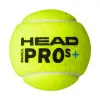 Мяч для падела HEAD Padel Pro S+, 540303, уп.3 шт, FIP Approved, войлок,нат.резина,желтый за 933.30 ₽ купить в Кургане