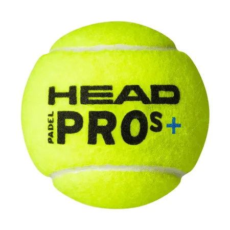 Мяч для падела HEAD Padel Pro S+, 540303, уп.3 шт, FIP Approved, войлок,нат.резина,желтый за 933.30 ₽ купить в Кургане