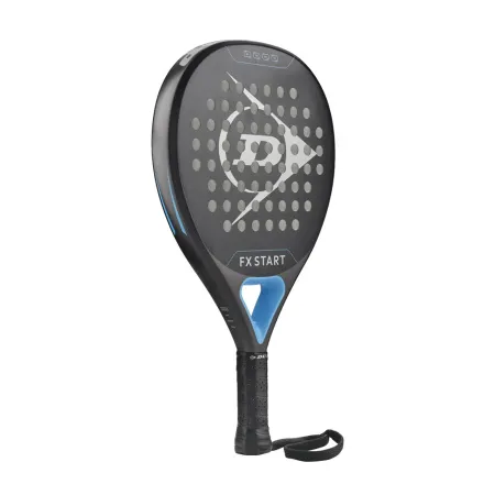 Ракетка для падела Dunlop FX Start, 10370737, для начинающих, гибрид, графит, черно-синий за 13&nbsp;175 ₽ купить в Кургане