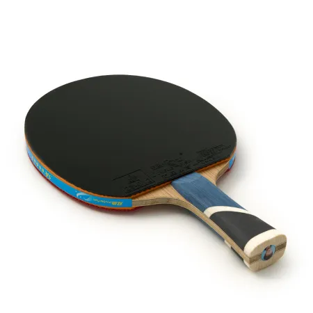 Ракетка для н/т DOUBLE FISH 5A+C, для продвин, ITTF Appr, накл. 2,1 мм, конич. ручка+ 2 мяча V40+мм за 2&nbsp;779.50 ₽ купить в Кургане