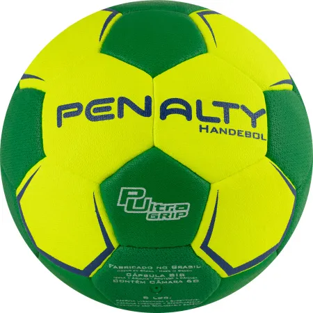 СЦ*Мяч ганд. PENALTY HANDEBOL SUECIA H2L ULTRA GRIP FEMININO, 5115615300-U,р.2,PU,руч.с,жел-зел за 3&nbsp;512.20 ₽ купить в Кургане