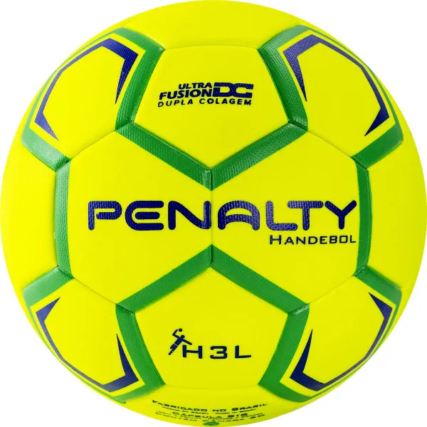 Мяч ганд. PENALTY HANDEBOL H3L ULTRA FUSION X, 5203632600-U, р.3, PU, термосшивка, жел за 3&nbsp;187.50 ₽ в Кургане