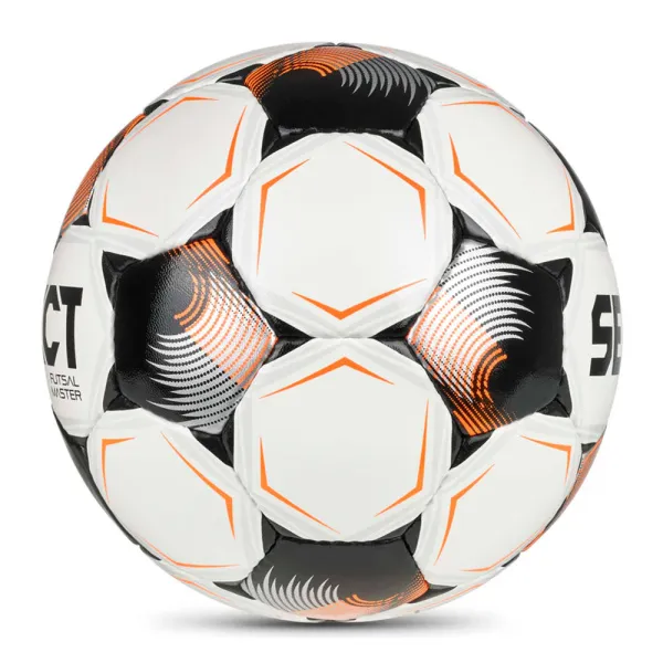 Мяч футзал. SELECT Futsal Master V26, 1043471004, р.4, Basic, 32п, ПУ, руч.сш, бело-черно-оранж за 7&nbsp;539.50 ₽ в Кургане