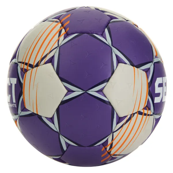 Мяч ганд. SELECT Ultimate Official EHF V24, 1612858999, Senior(р.3), EHF Appr, ПУ, руч.сш, фиол-сер за 15&nbsp;504 ₽ в Кургане