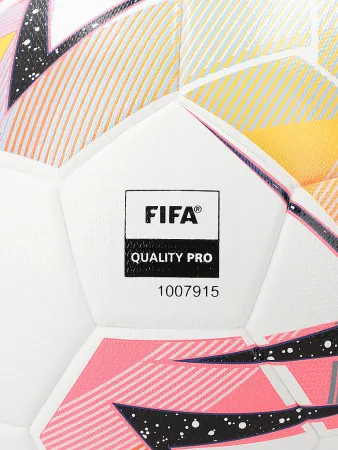 Мяч футзал PUMA Futsal 1, 08376301, р.4, FIFA Quality Pro, 32пан, ПУ, терм.сш, бело-розовый за 6&nbsp;502.50 ₽ купить в Кургане