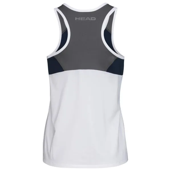 СЦ*Майка жен. HEAD Club 22 Tank Top W 814461-WHDB-L, р.L, 92% полиэстер, 8% эластан, белый за 3&nbsp;500.30 ₽ в Кургане