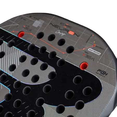 Ракетка для падела BULLPADEL Neuron 02 Comfort 27, 497243,для продв.игр., стекловолокно,карбон, сер. за 38&nbsp;986.10 ₽ купить в Кургане