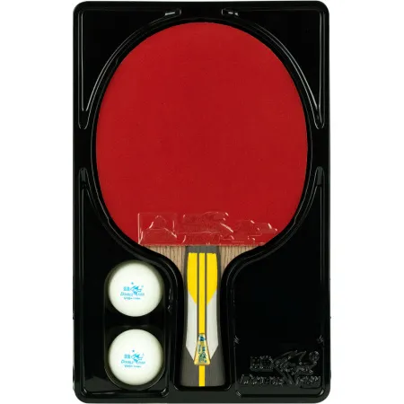 Ракетка для н/т DOUBLE FISH 6A+C, для подвин.,ITTF Appr.,накл. 2,1 мм, конич. ручка+ 2 мяча V40+мм за 3&nbsp;442.50 ₽ купить в Кургане