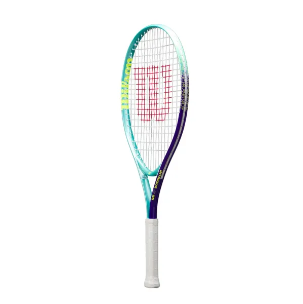 Ракетка б/т дет. Wilson Intrigue Jr 25, WR180310U, для детей 9-10лет, алюминий,со струн., бирюз-фиол за 5&nbsp;271.70 ₽ в Кургане