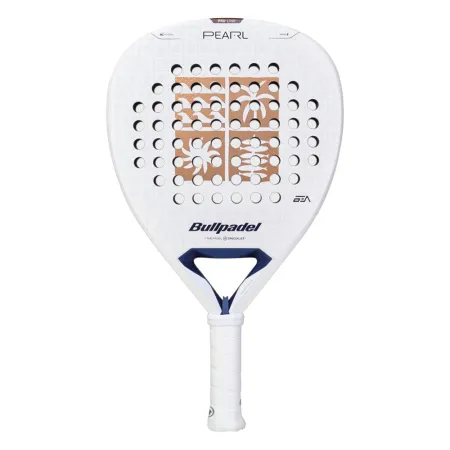 Ракетка для падела BULLPADEL Pearl 27, 497249, для проф-в, стекловолокно,карбон, бело-золотистый за 44&nbsp;319 ₽ купить в Кургане