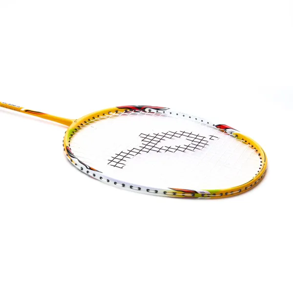 Ракетка для бадм. DOUBLE FISH JINQUE QT-1600, для продвинутых,карбон со струнами,литая,оранжевый за 2&nbsp;813.50 ₽ в Кургане