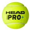 Мяч для падела HEAD Padel Pro+, 540203, уп.3 шт, FIP Approved, войлок,нат.резина,желтый за 933.30 ₽ купить в Кургане