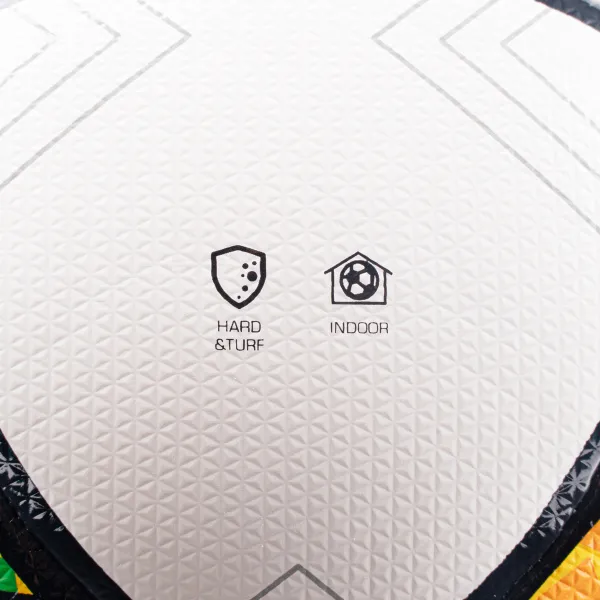 Мяч футзал. TORRES Futsal Club, FS323764, р.4, 10 пан. ПУ, 4 под. сл, гибрид. сш. бело-зел-оранж за 2&nbsp;264.40 ₽ в Кургане