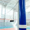 Волейбольные стойки универсальные со стаканами и механизмом натяжения троса ZAVODSPORTA за 41&nbsp;400 ₽ купить в Кургане